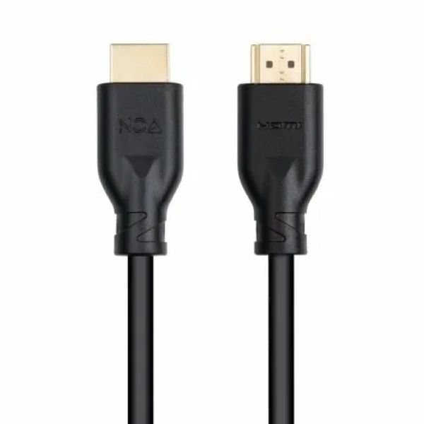 Cable HDMI 2.0 4K CCS Nanocable 10.15.3901/ HDMI Macho - HDMI Macho/ 1m/ Negro - Imagen 2