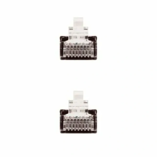 Cable de Red RJ45 UTP Nanocable 10.20.0400-L25-BK Cat.6/ 25cm/ Negro - Imagen 3
