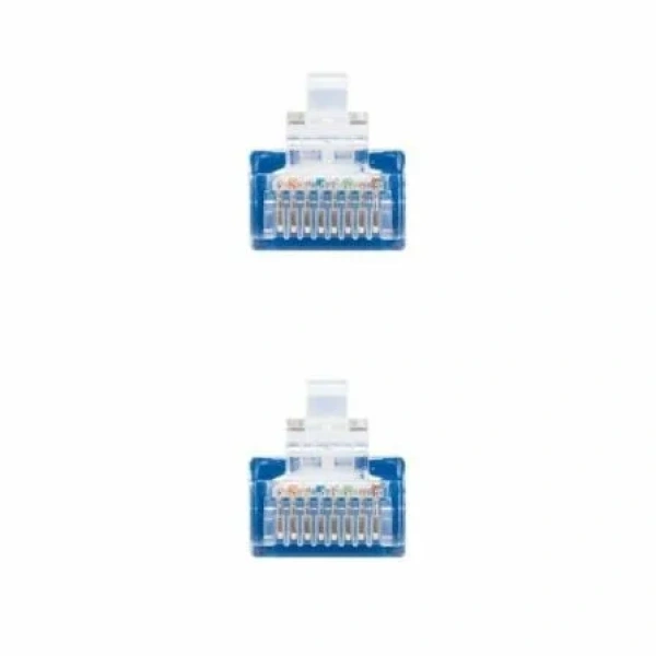 Cable de Red RJ45 UTP Nanocable 10.20.0400-L25-BL Cat.6/ 25cm/ Azul - Imagen 3