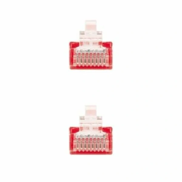 Cable de Red RJ45 UTP Nanocable 10.20.0400-L25-R Cat.6/ 25cm/ Rojo - Imagen 3