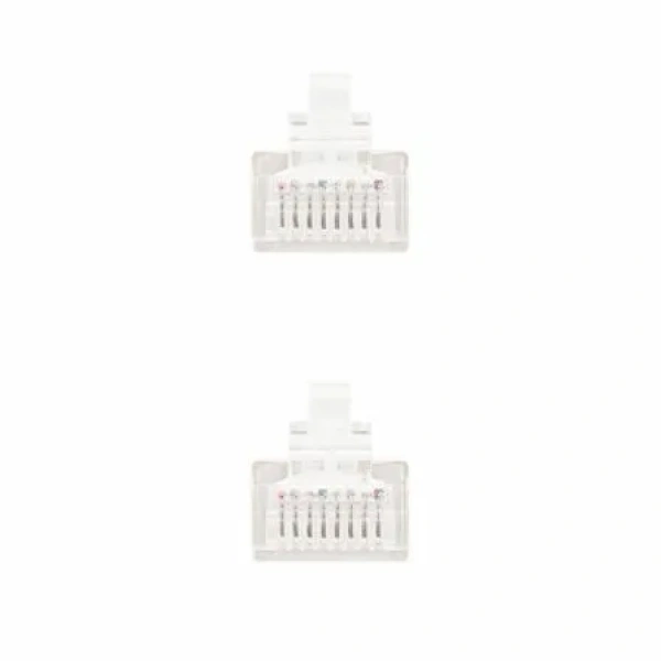 Cable de Red RJ45 UTP Nanocable 10.20.0400-L25-W Cat.6/ 25cm/ Blanco - Imagen 3
