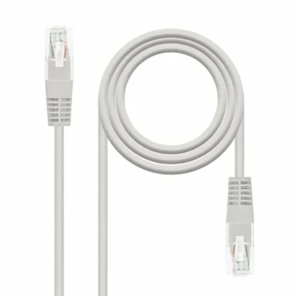 Cable de Red RJ45 UTP Nanocable 10.20.0400-L30 Cat.6/ 30cm/ Gris - Imagen 2