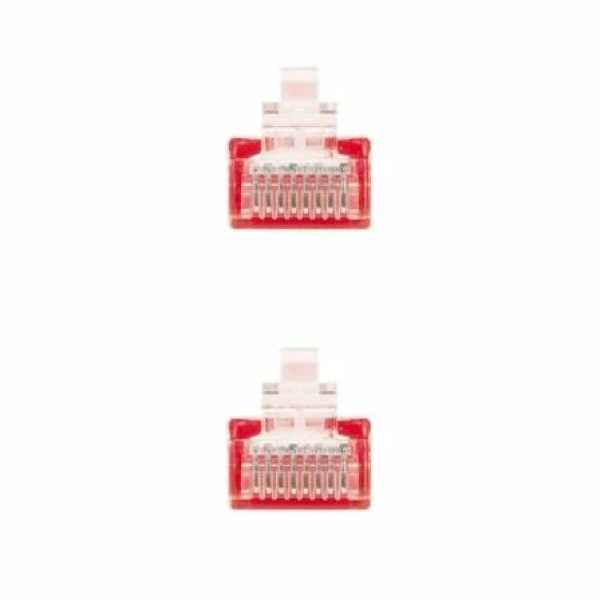 Cable de Red RJ45 UTP Nanocable 10.20.0403-R Cat.6/ 3m/ Rojo - Imagen 3