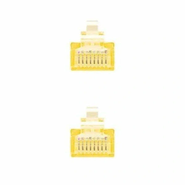 Cable de Red RJ45 UTP Nanocable 10.20.0403-Y Cat.6/ 3m/ Amarillo - Imagen 3
