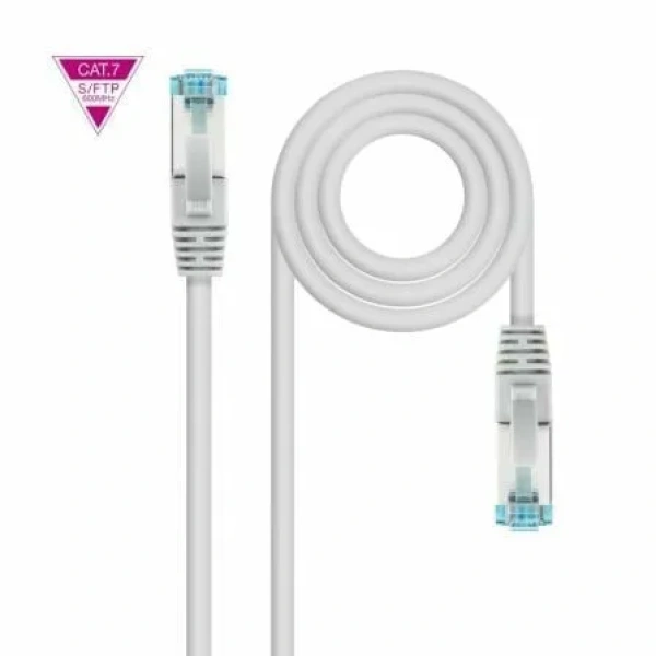 Cable de Red RJ45 SFTP Nanocable 10.20.1725 Cat.7/ 25m/ Gris - Imagen 2