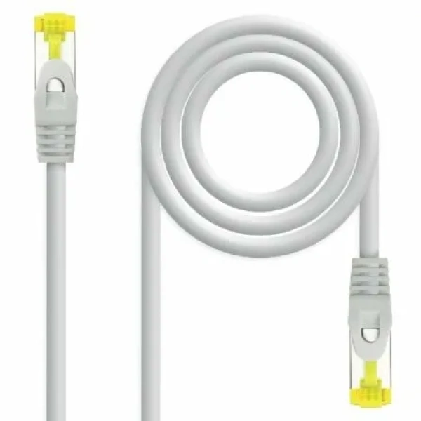 Cable de Red RJ45 SFTP Nanocable 10.20.1900-L25 Cat.6A/ LSZH/ 25cm/ Gris - Imagen 2