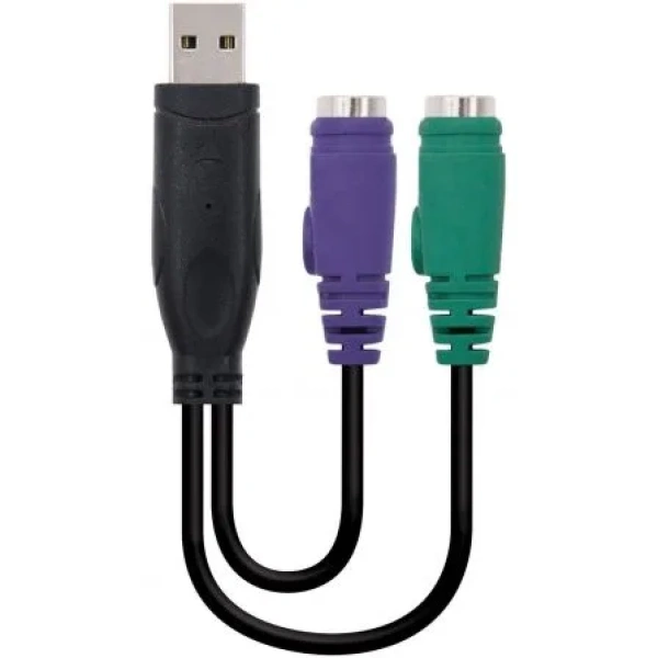 Conversor Nanocable 10.03.0101/ PS Hembra - USB Macho - Imagen 2