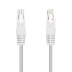Cable de Red RJ45 UTP Nanocable 10.20.0110-W Cat.5/ 10m/ Blanco