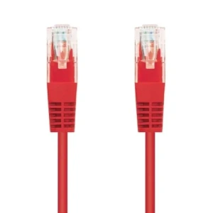 Cable de Red RJ45 UTP Nanocable 10.20.0402-R Cat.6/ 2m/ Rojo