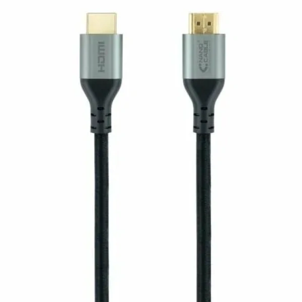 Cable HDMI 2.1 8K Nanocable 10.15.8103/ HDMI Macho - HDMI Macho/ 3m/ Certificado/ Negro - Imagen 2