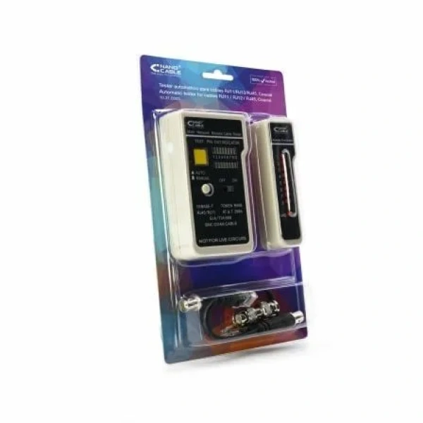 Tester Nanocable 10.31.0303 para RJ11-RJ12-RJ45 - Imagen 3
