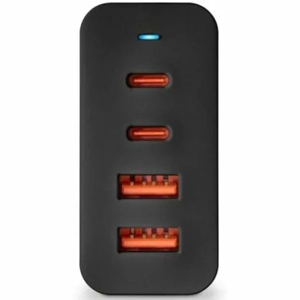 Cargador de Pared GaN NGS Bud 100W/ 2xUSB Tipo-C/ 2xUSB/ 100W - Imagen 3