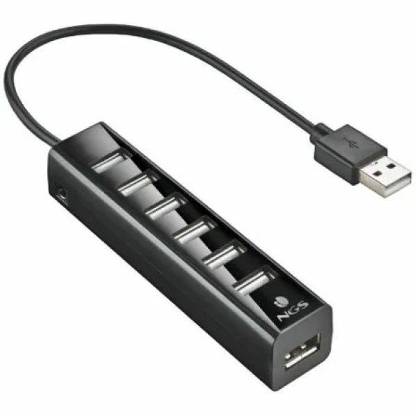 Hub USB 2.0 con Alimentación Externa NGS IHUB7 Tiny/ 7xUSB - Imagen 3