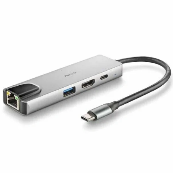 Docking USB Tipo-C NGS WonderDock Supra/ 1xUSB/ 1xUSB Tipo-C DP/ 1xHDMI/ 1xRJ45 - Imagen 3