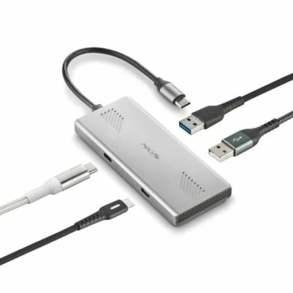 Hub USB Tipo-C NGS WonderDuo-C / 2xUSB/ 2xUSB Tipo-C - Imagen 3