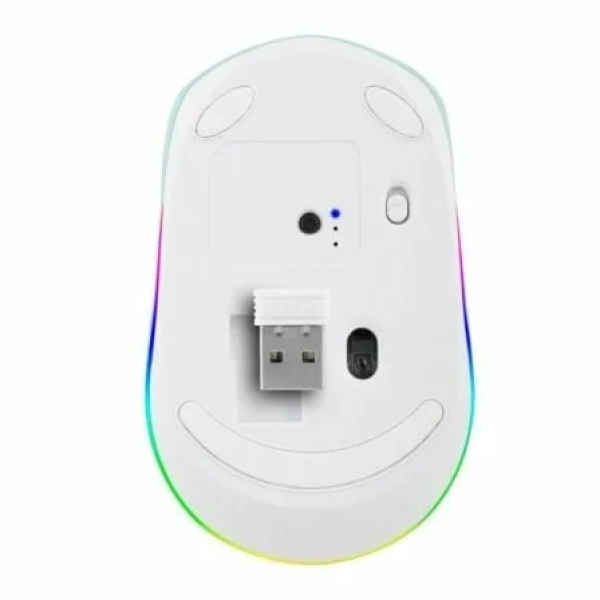 Ratón Inalámbrico por Bluetooth NGS Smog Mint-RB/ Batería recargable/ Hasta 2400 DPI/ Verde Menta - Imagen 3