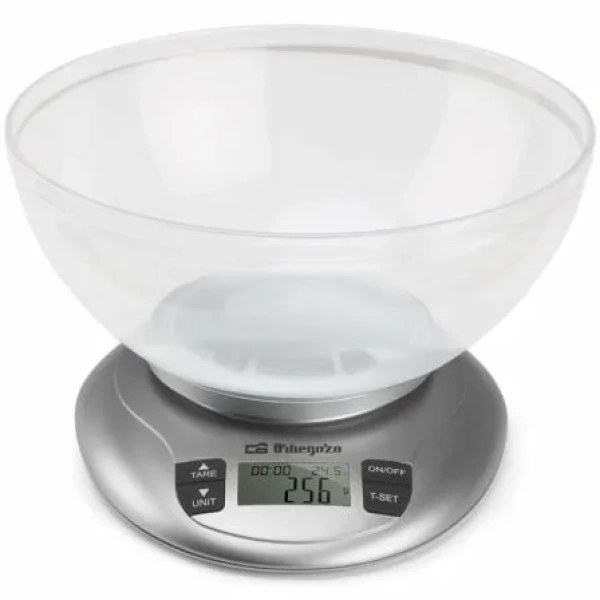 Báscula de Cocina Electrónica Orbegozo PC 2017 A/ hasta 3.5kg/ Plata - Imagen 3