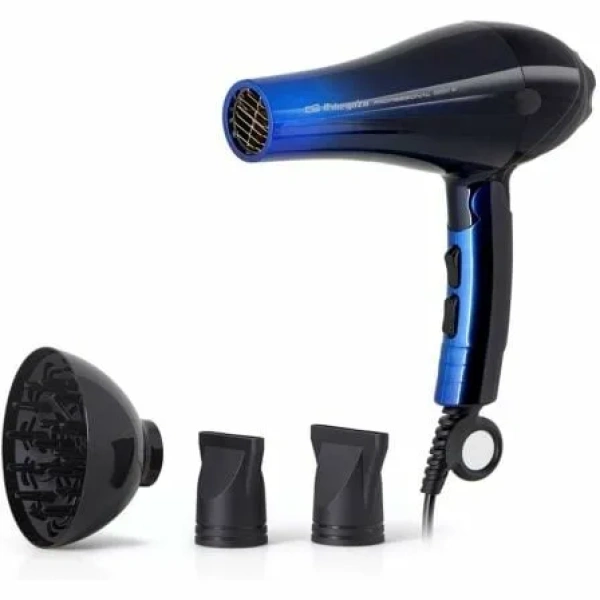 Secador Orbegozo SE-2085/ 2200W/ Negro y Azul - Imagen 2