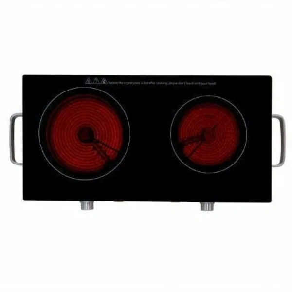 Vitrocerámica Orbegozo PCE6000/ 2 placas 170 y 205mm/ 1000W - 1800W - Imagen 3