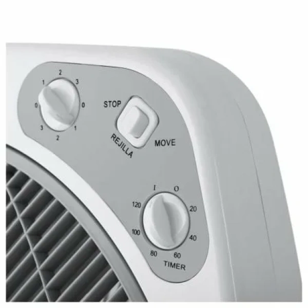 Ventilador de Suelo Orbegozo Box Fan BF 0140/ 60W/ 4 Aspas 40cm/ 3 velocidades - Imagen 3