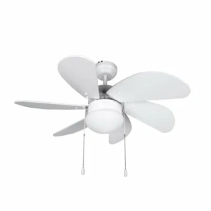 Ventilador de Techo Orbegozo CP 15076 B/ 50W/ 6 Aspas 80cm/ 3 velocidades