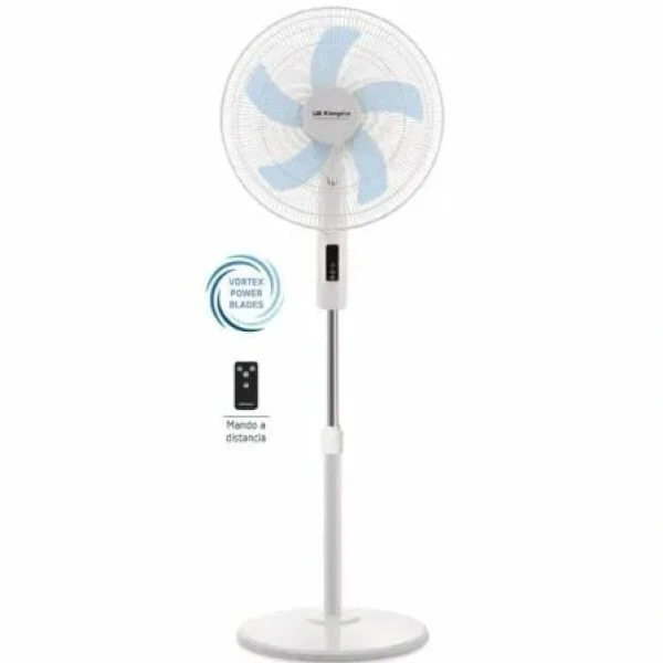 Ventilador de Pie Orbegozo SF 1340 / 45W/ 5 Aspas 40cm/ 3 velocidades