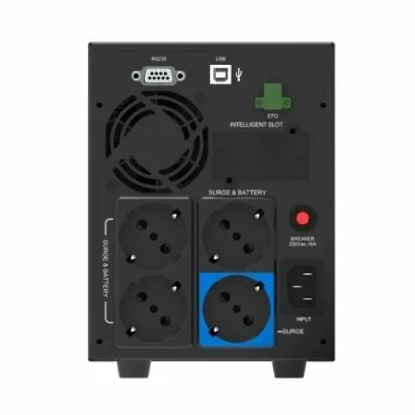 SAI Línea Interactiva Phasak Protekt 2160 VA/ 2160VA-1400W/ 4 Salidas/ Formato Torre - Imagen 2