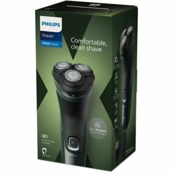 Afeitadora Philips Shaver Series 3000X X3052/ con Batería/ 2 Accesorios - Imagen 2