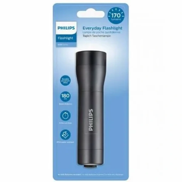 Linterna Philips SFL4001T/10/ 170 Lúmenes/ 4 pilas *AAA - Imagen 2