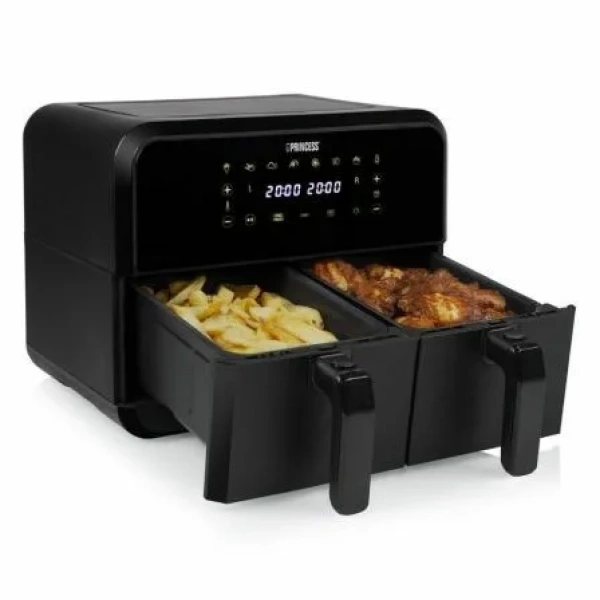 Freidora por Aire Airfryer / Sin Aceite Princess Double Basket Airfryer 182068/ 2400W/ Capacidad 8L - Imagen 2