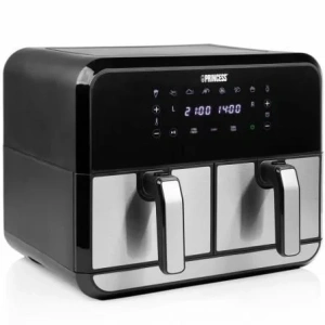 Freidora por Aire Airfryer / Sin Aceite Princess Double Basket Airfryer 182074/ 2400W/ Capacidad 8L