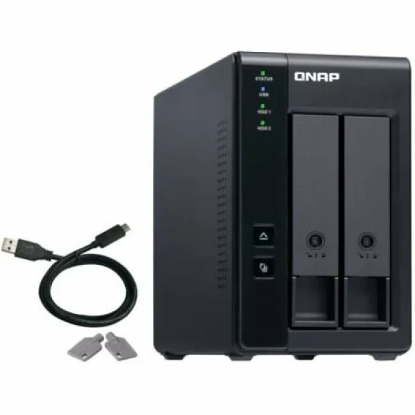 DAS QNAP TR-002/ 2 Bahías 3.5"- 2.5"/ Formato Torre - Imagen 2