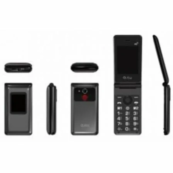 Teléfono Móvil Qubo X-28 4G para Personas Mayores/ Negro - Imagen 2