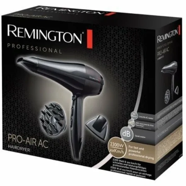 Secador Remington Pro-Air AC/ 2300W/ Iónico/ Negro - Imagen 2