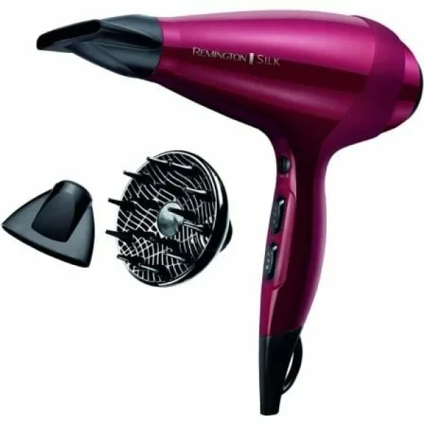 Secador Remington Silk Dryer AC9096/ 2400W/ Iónico/ Rojo - Imagen 2