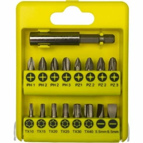 Estuche de 21 Puntas para Atornillar Ryobi RAK17SD - Imagen 3