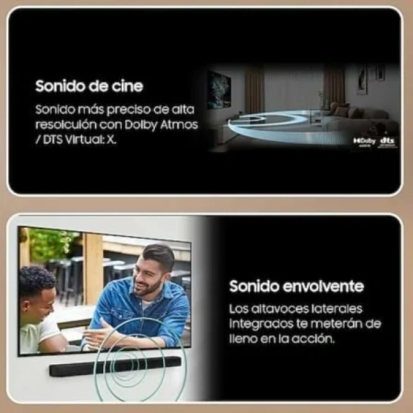 Barra de Sonido con Bluetooth Samsung B650D Serie-B 3.1 2024/ 3.1 - Imagen 2