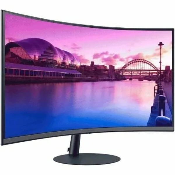 Monitor Profesional Curvo Samsung Essential Monitor S3 S39C S32C390EAU/ 32"/ Full HD/ Multimedia/ Negro - Imagen 2