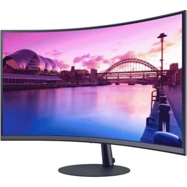 Monitor Profesional Curvo Samsung Essential Monitor S3 S39C S32C390EAU/ 32"/ Full HD/ Multimedia/ Negro - Imagen 3