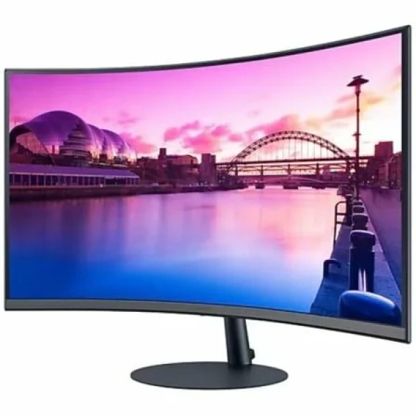 Monitor Curvo Samsung Essential Monitor S39C S27C390EAU/ 27"/ Full HD/ Multimedia/ Negro - Imagen 3