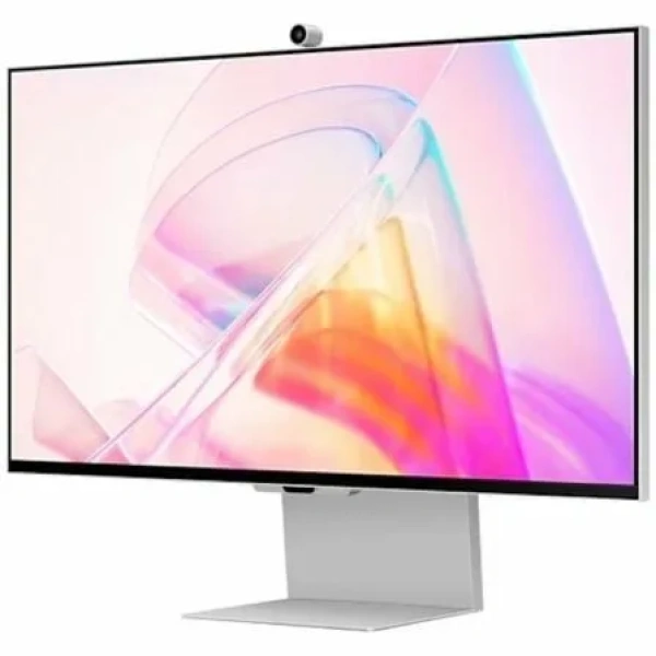 Smart Monitor Samsung ViewFinity S9 S27C902PAU 27"/ 5K/ Multimedia/ Regulable en altura/ Smart TV/ Webcam/ Plata - Imagen 2