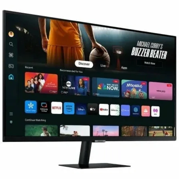 Smart Monitor Samsung M7 S32DM700UU 32"/ 4K/ Multimedia/ Smart TV/ Negro - Imagen 2