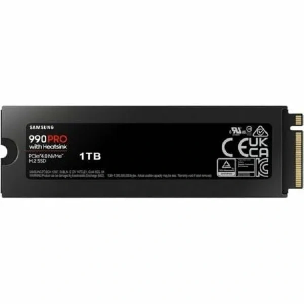 Disco SSD Samsung 990 PRO 1TB/ M.2 2280 PCIe 4.0/ con Disipador de Calor/ Compatible con PS5 y PC/ Full Capacity - Imagen 2