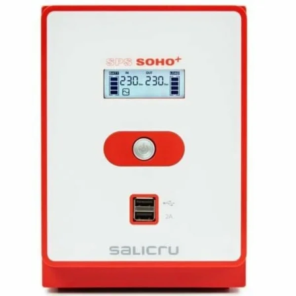 SAI Línea Interactiva Salicru SPS 1600 SOHO+ IEC/ 1600VA-960W/ 6 Salidas/ Formato Torre - Imagen 2