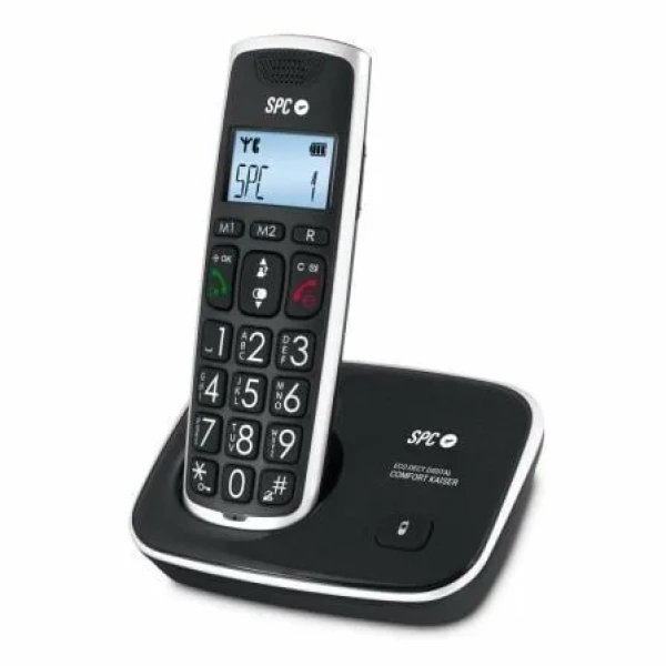 Teléfono Inalámbrico SPC Comfort Kaiser 7609N/ Pack DUO/ Negro - Imagen 2