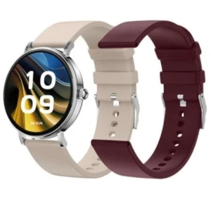 Smartwatch SPC Smartee Duo Velvet 9656B/ Notificaciones/ Frecuencia Cardíaca/ Blanco
