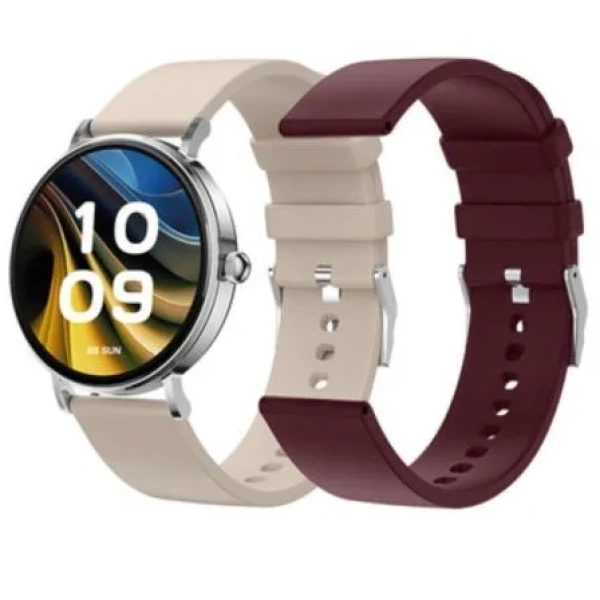 Smartwatch SPC Smartee Duo Velvet 9656B/ Notificaciones/ Frecuencia Cardíaca/ Blanco