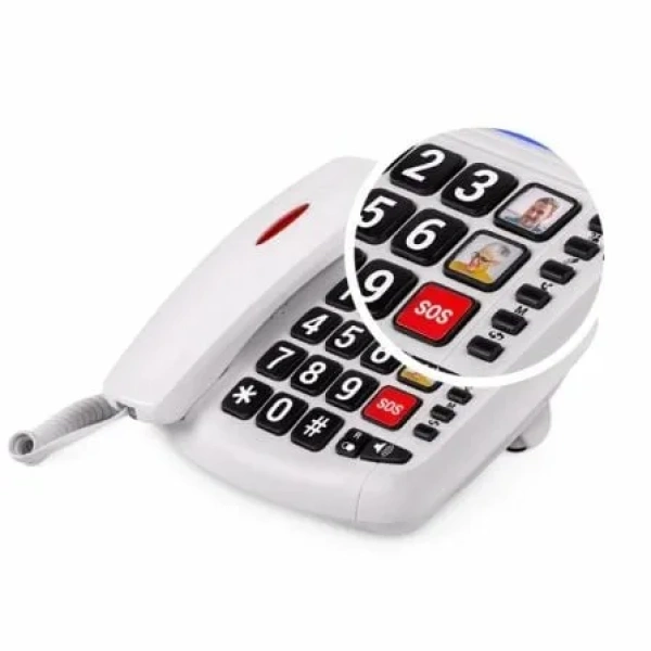 Teléfono SPC Comfort Volume 2/ Blanco - Imagen 3