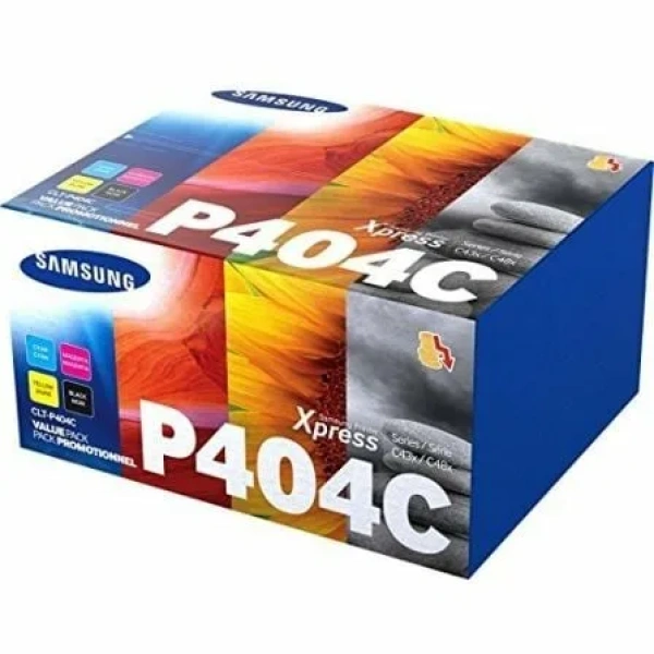 Tóner Original Samsung CLT-404S Multipack/ Cian/ Magenta/ Amarillo/ Negro - Imagen 3