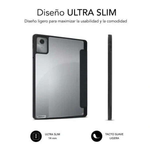 Funda Subblim Clear Shock Case CST-5SC130 para Tablet Lenovo M11 de 11"/ Negra - Imagen 2